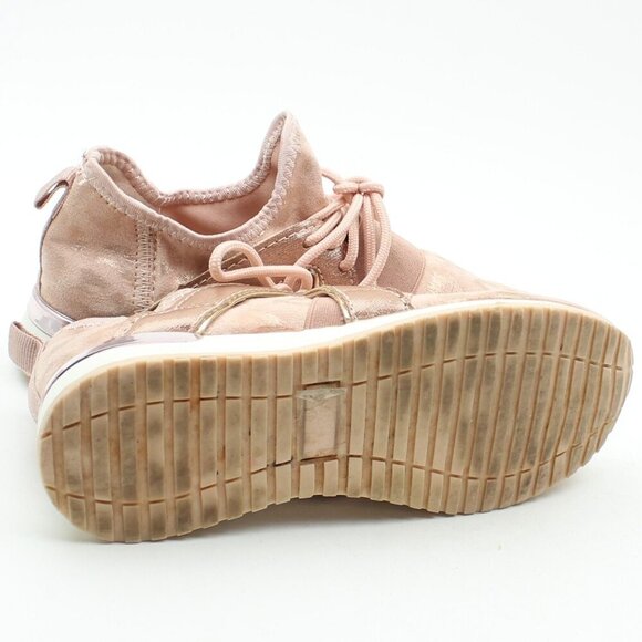 Top Moda Pink Leopard Print Sneakers - Picture 10 of 11